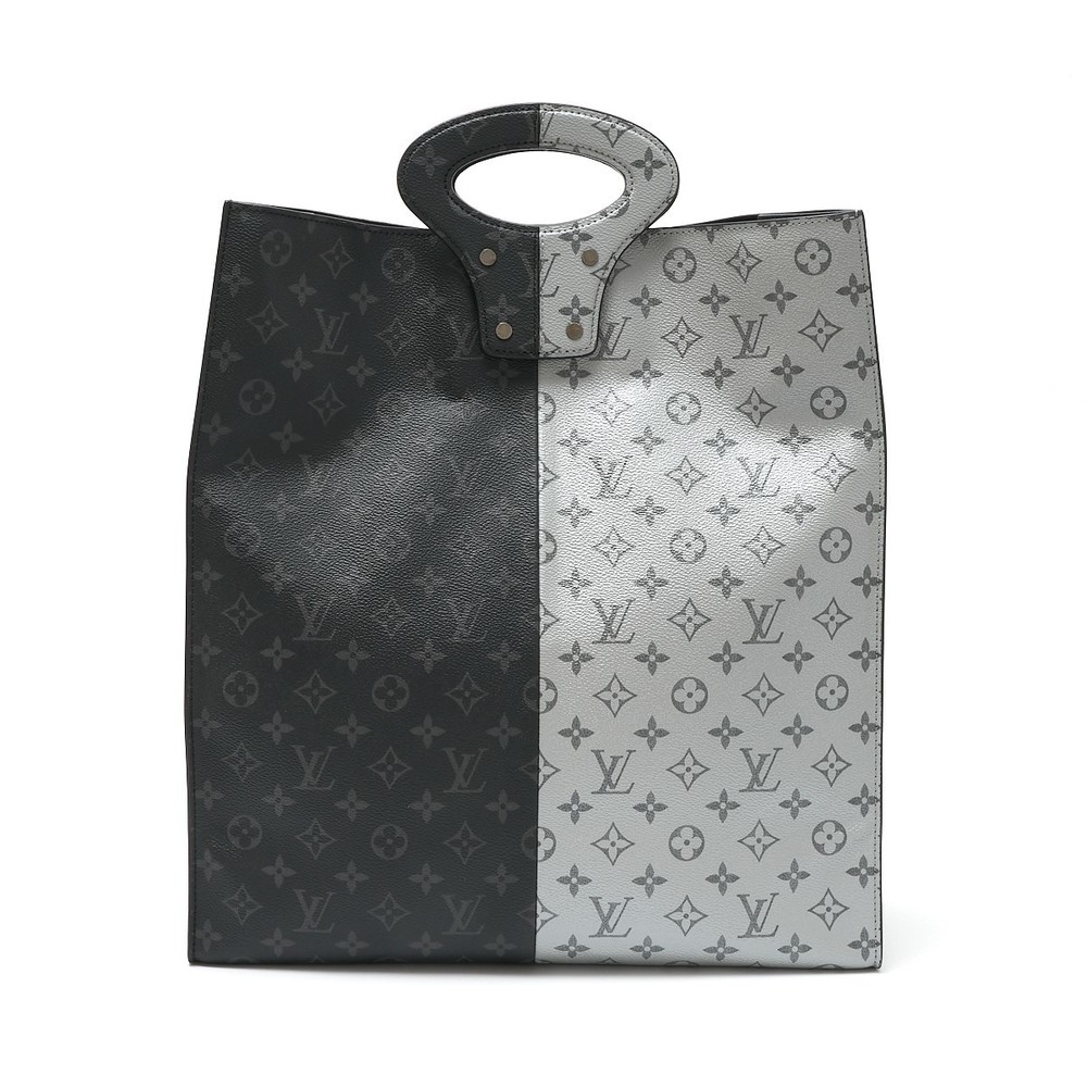 Louis Vuitton Leather Eclipse Tote Split Handbag … - image 2